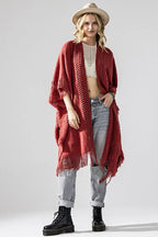 Fringe Ruana Cardigan
