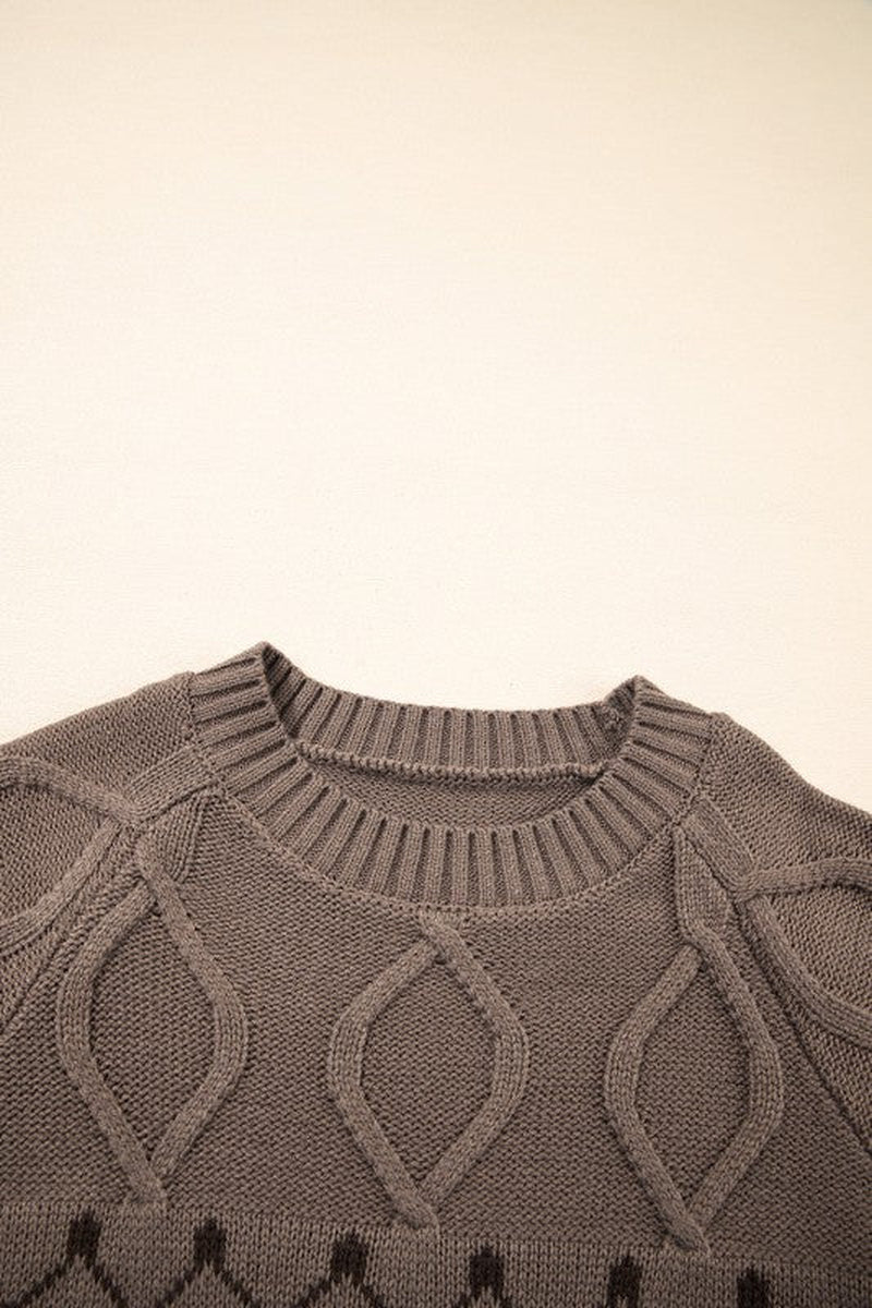 Western Geometric Sweater