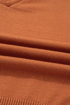 Raw-Edge Bubble Sleeve Sweater