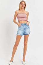 Edge Denim Shorts