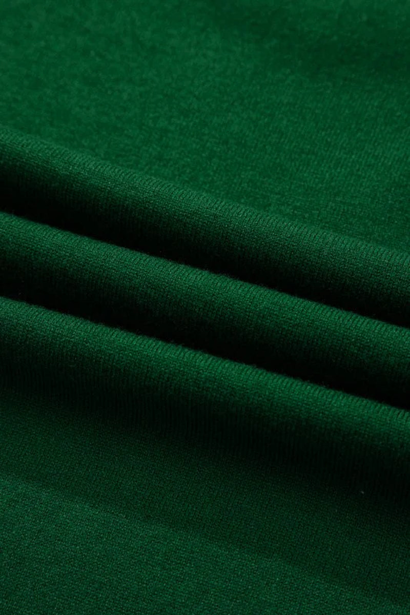 Floral Patchwork Puff Sleeve Sweater