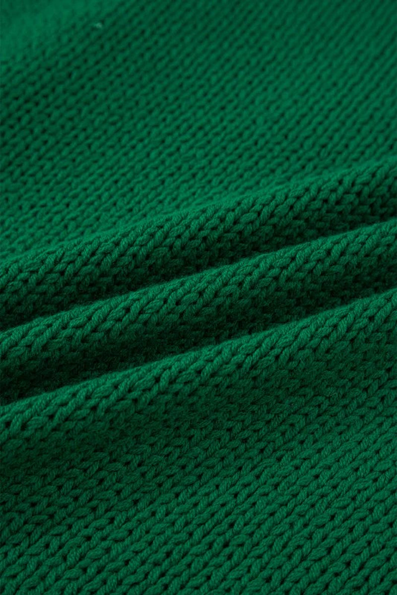 Plaid Bow Holiday Sweater