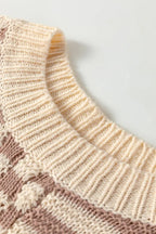 Checker Stripe Sweater