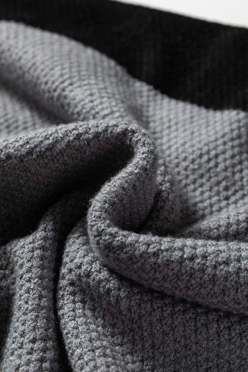 Colorblock Stripe Long Sleeve Sweater