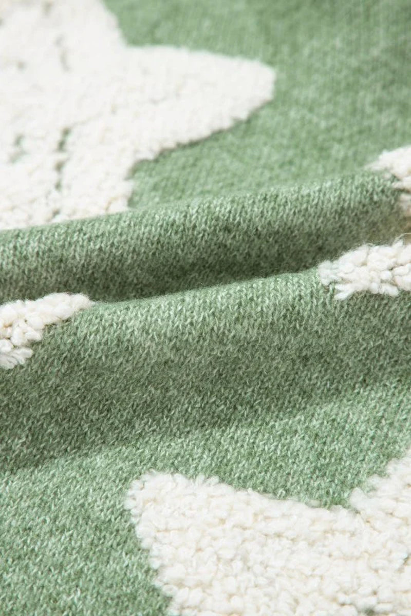 Star Sherpa Cardigan