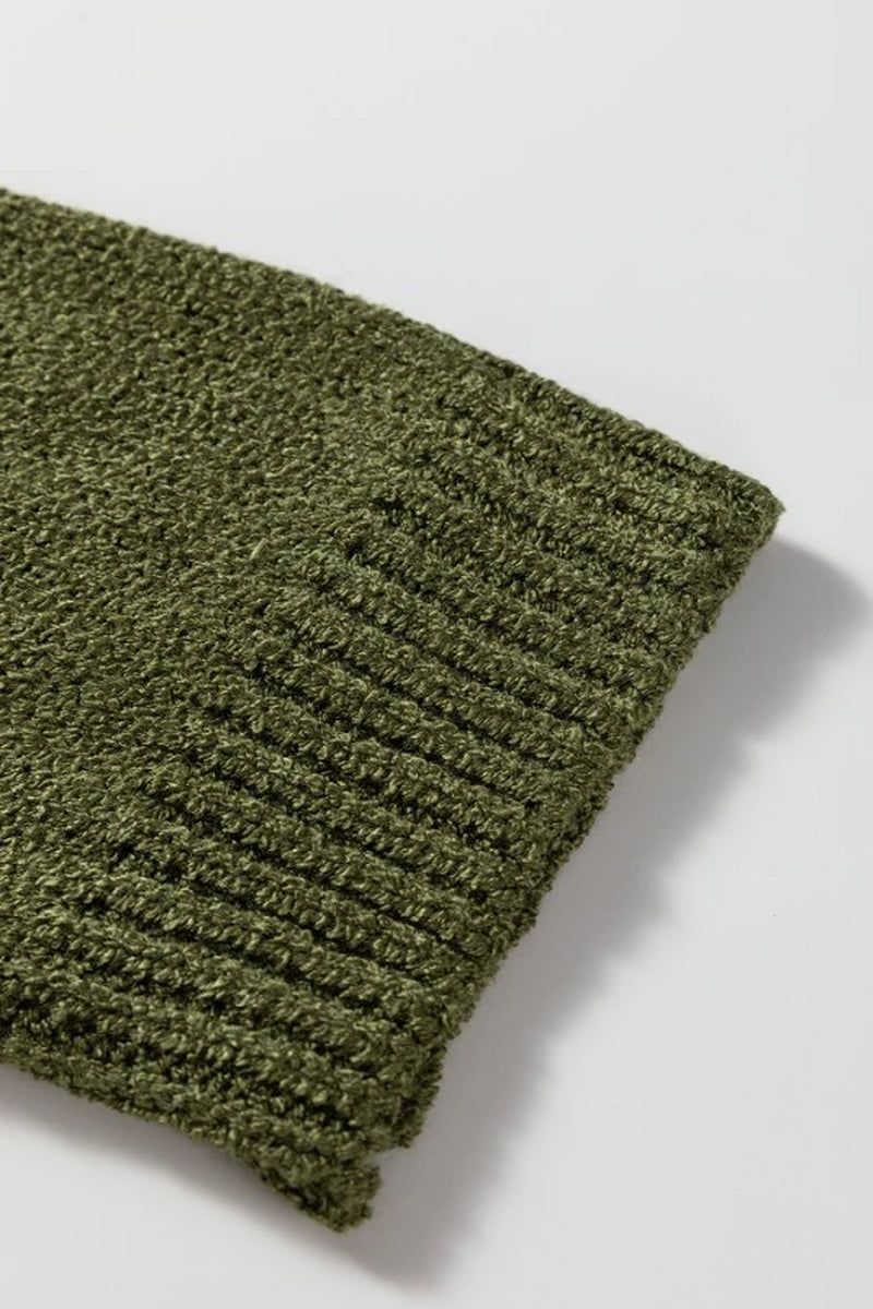 Drop-Shoulder Slouchy Sweater