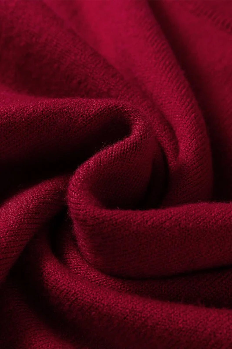 Crewneck Cap-Sleeve Sweater