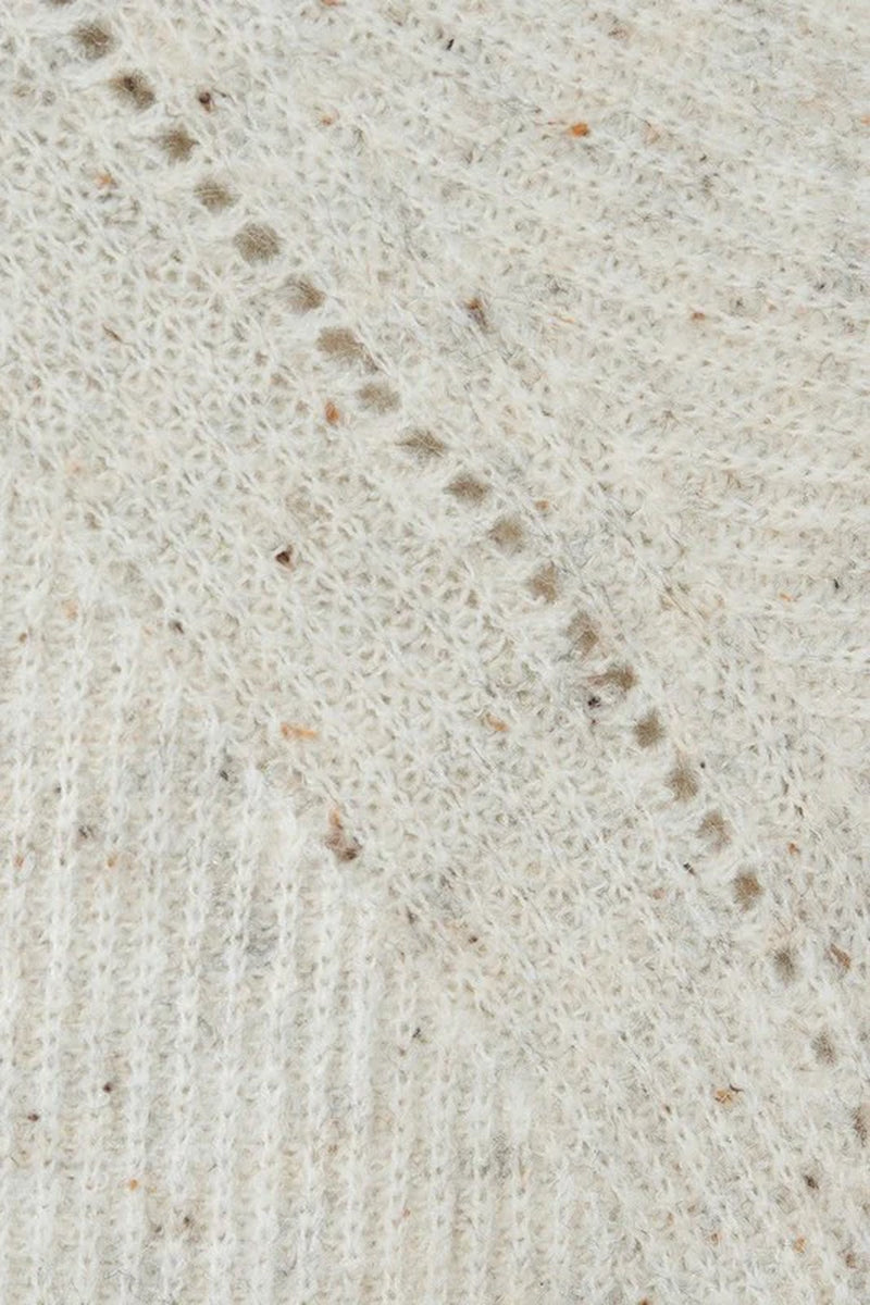 Turtleneck Balloon Confetti Sweater Dress