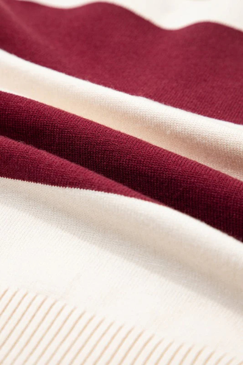 Knitted Polo Sweater