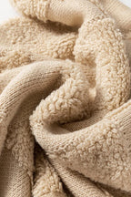 Emily Checkered Sherpa Sweater