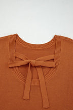 Ribbed Drop-Shoulder Sweater
