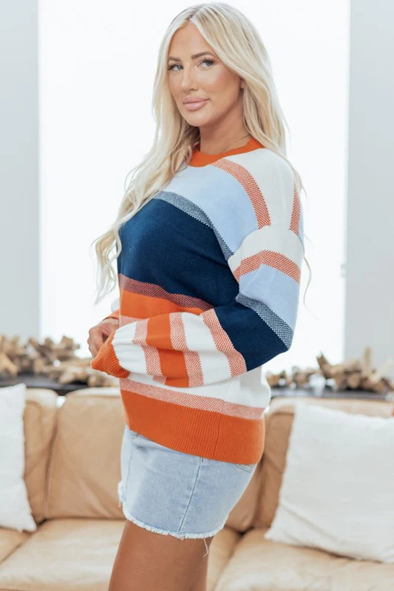 Colorblock Sweater