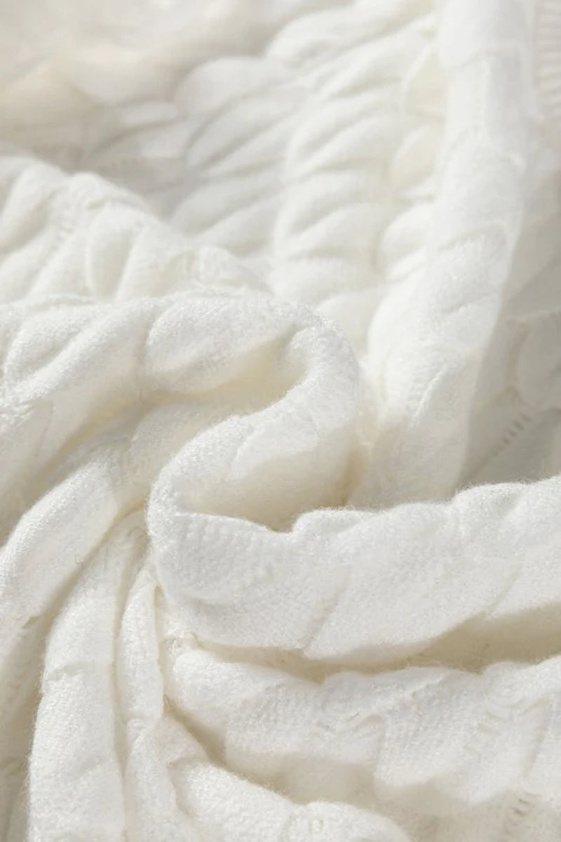 Fish Scale Knit Sweater