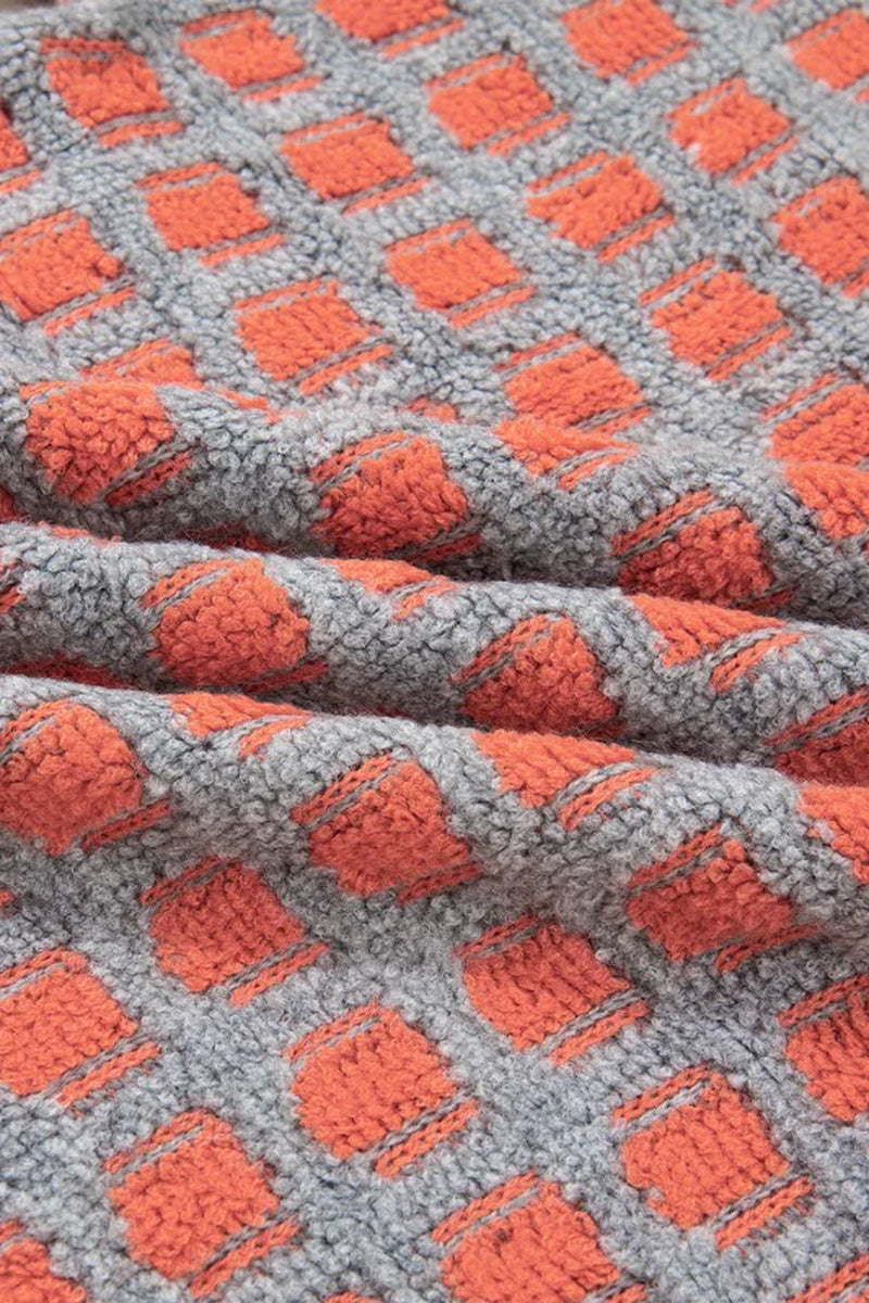 Side-Slit Oversized Sweater