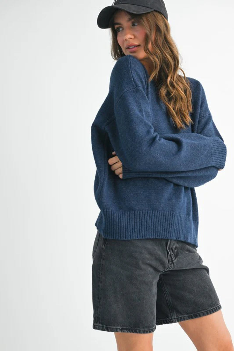 Oversized V-Neck Sweater