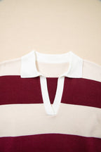 Knitted Polo Sweater