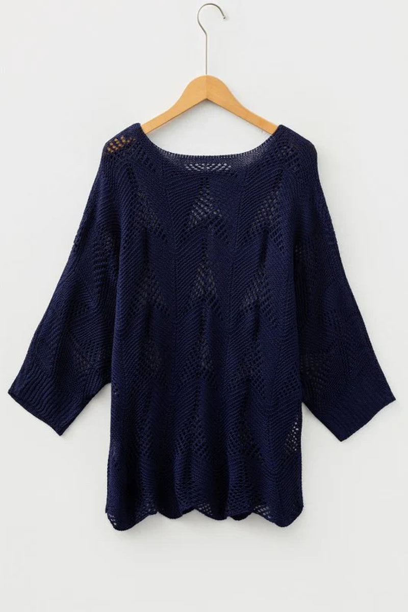 Ava 8 Sleeve Casual Sweater