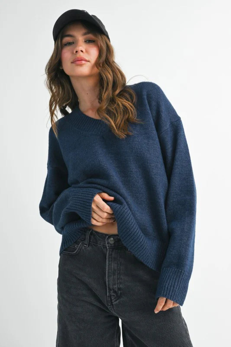 Oversized V-Neck Sweater