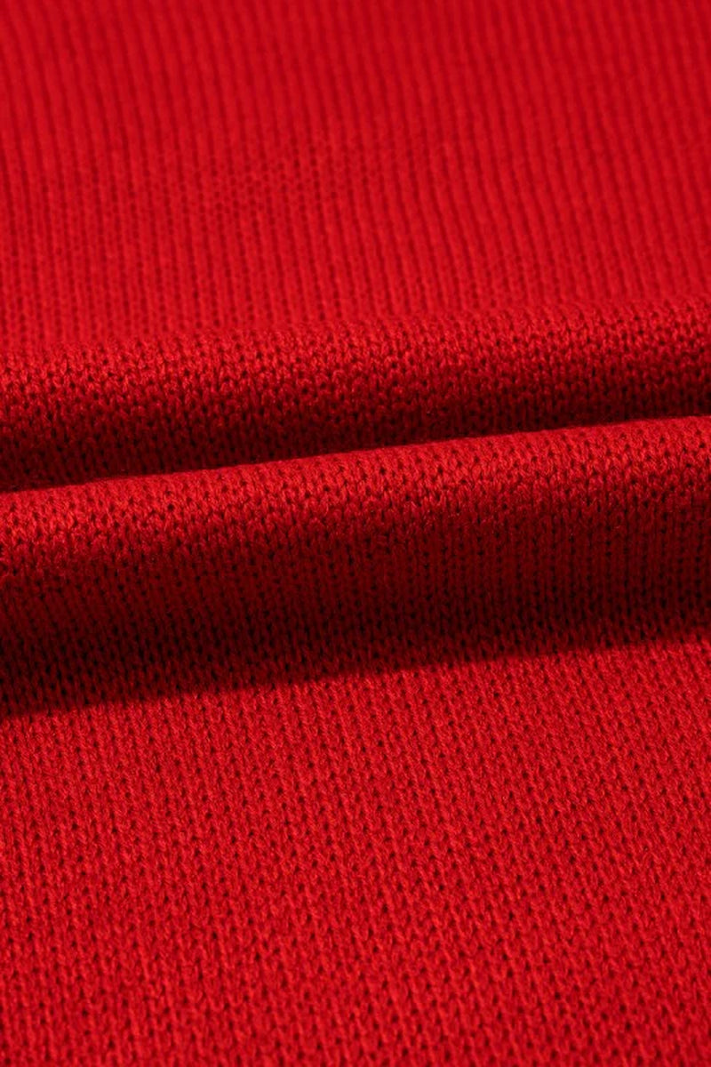 Christmas Merry Sequin Turtleneck Sweater