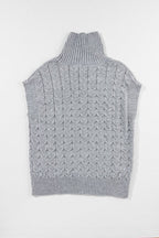 Cable Knit Turtleneck Sweater