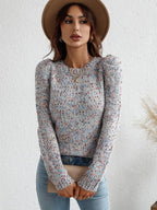 Women'S Long Sleeve round Neck Sweater