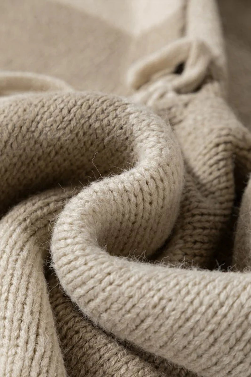 Bow-Tie Colorblock Cardigan