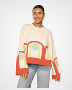 Retro Arch Sweater