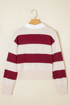 Knitted Polo Sweater
