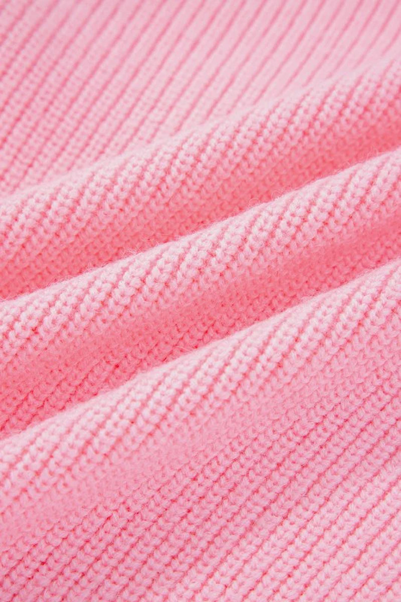 Candy Cane Embroidered Sweater