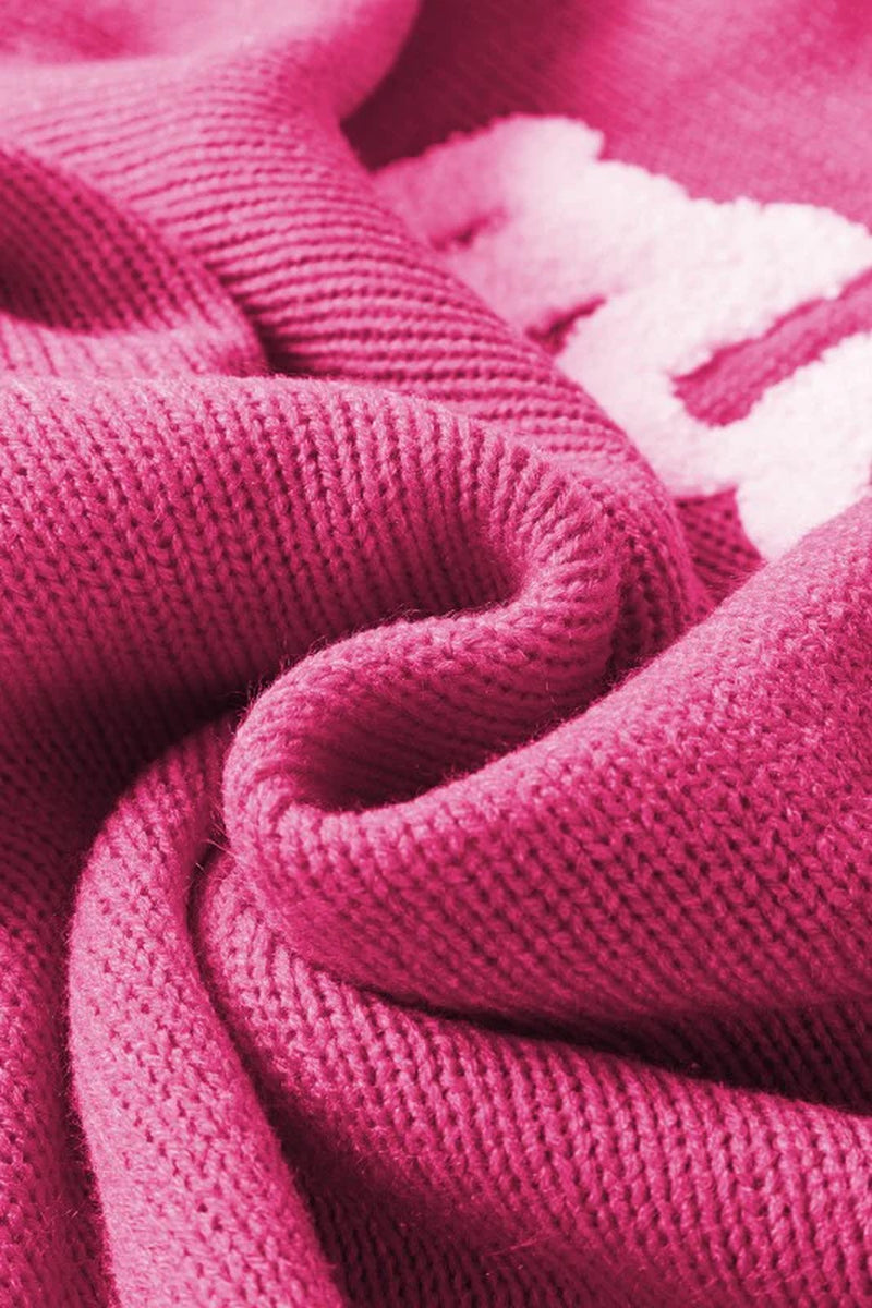 Merry Embroidered Puff Sleeve Turtleneck