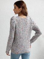 Women'S Long Sleeve round Neck Sweater