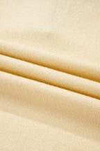 Stripe Colorblock Collared Drop Shoulder Sweater