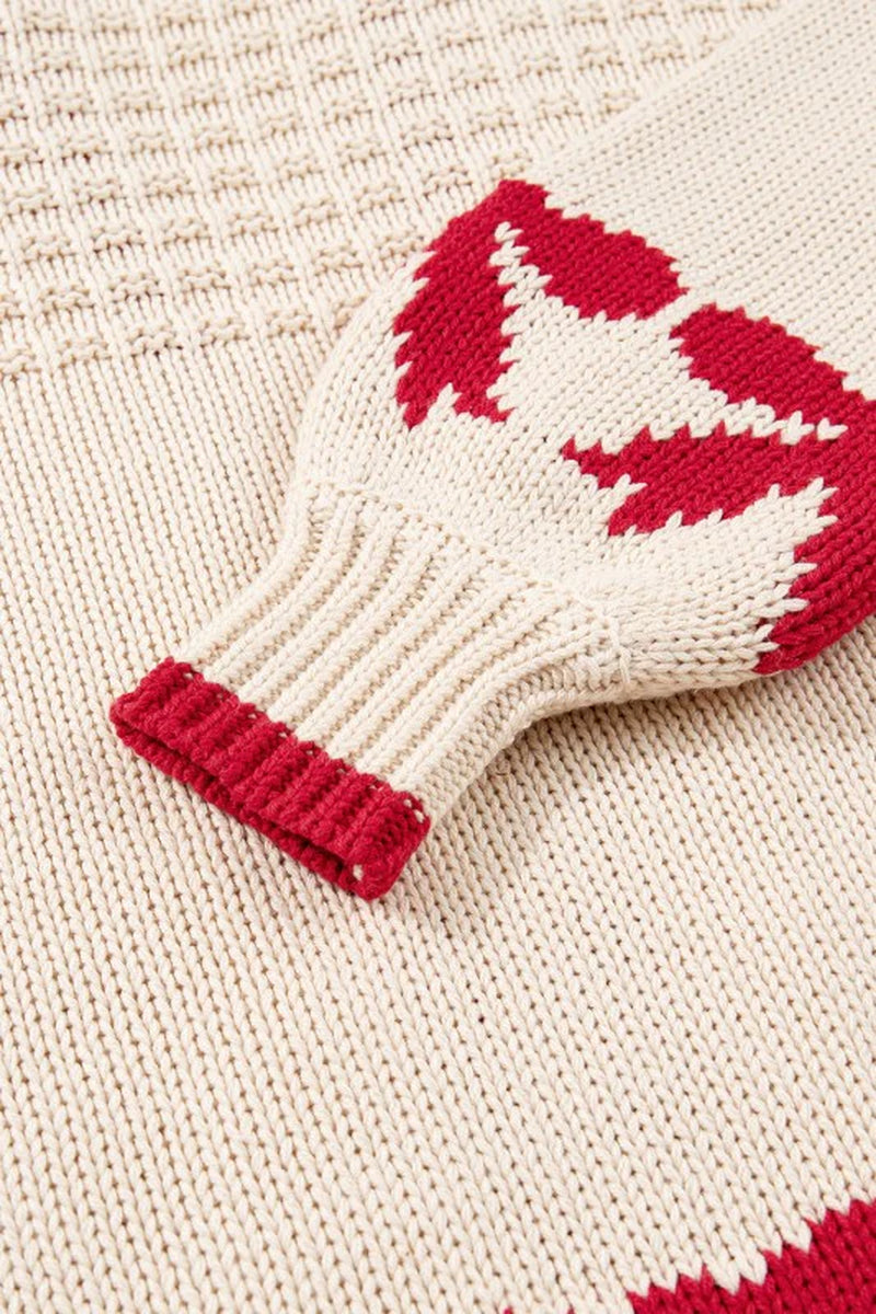 Bow Textured Open-Front Cardigan