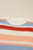 Colorblock Stripe Sweater