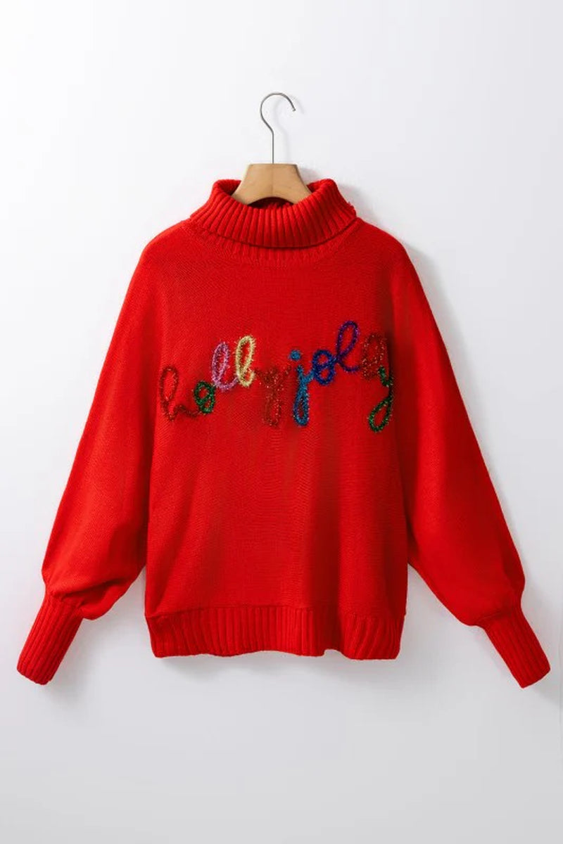 Holly Jolly Tinsel Sweater