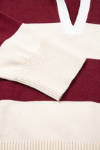 Knitted Polo Sweater