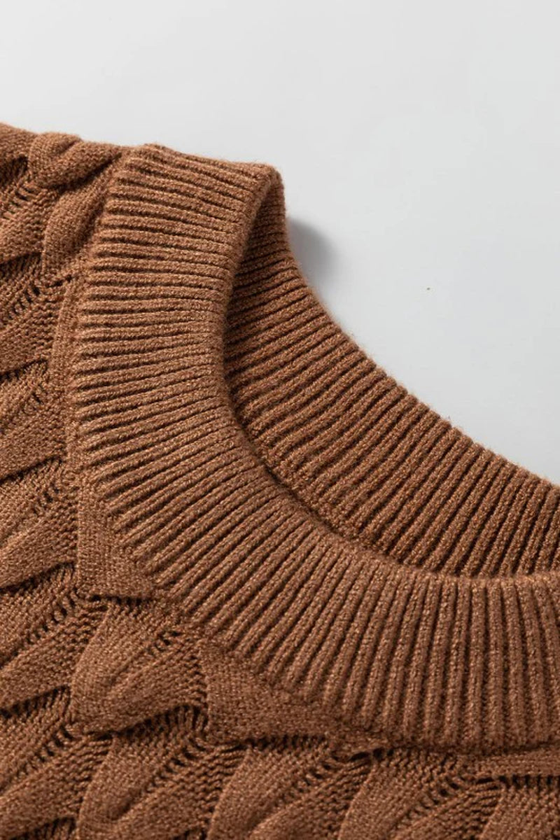 Fish Scale Knit Sweater