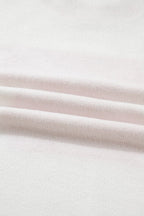 Christmas Stripe Trim Bow Crewneck Sweater