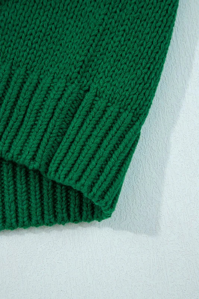 Plaid Bow Holiday Sweater