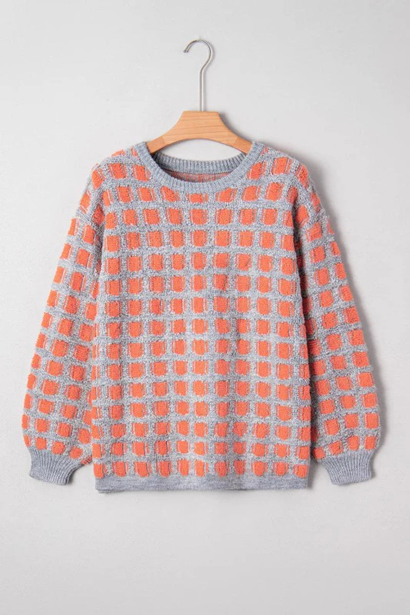 Side-Slit Oversized Sweater