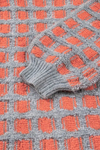 Side-Slit Oversized Sweater