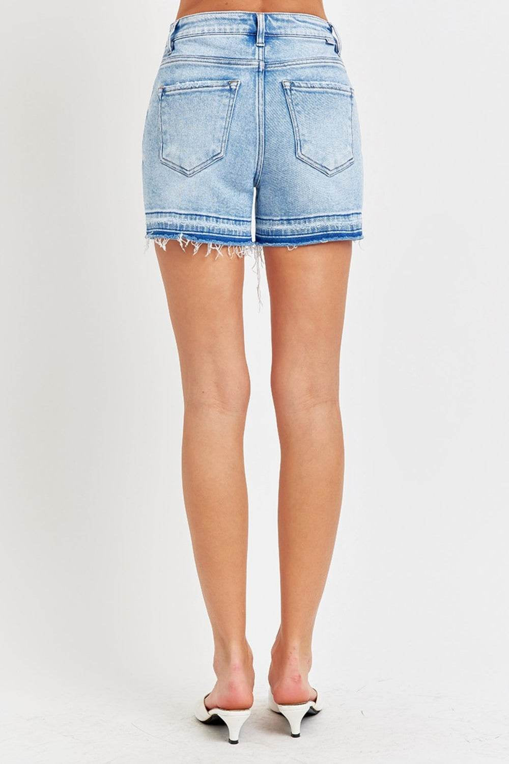 Edge Denim Shorts