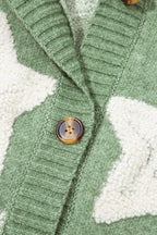 Star Sherpa Cardigan