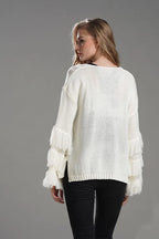 Fringe Knit Sweater